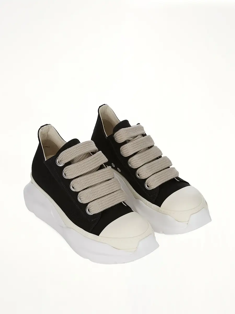 RICK OWENS DRKSHDW Jumbolace Abstract Low Sneaks | Thumbnail 2