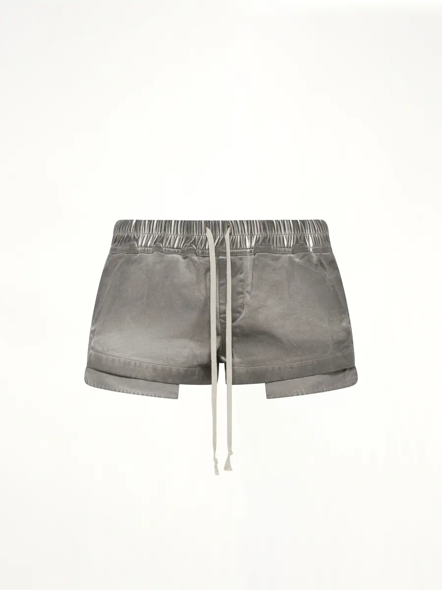 RICK OWENS DRKSHDW 13oz Lido Denim Fog Boxers in Dark Dust | Thumbnail 2 RICK OWENS DRKSHDW 13oz Lido Denim Fog Boxers in Dark Dust | Thumbnail 2