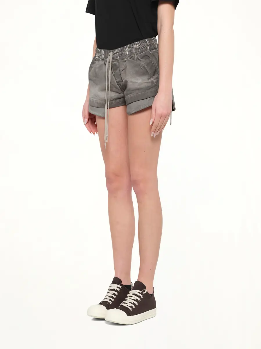 RICK OWENS DRKSHDW 13oz Lido Denim Fog Boxers in Dark Dust | Thumbnail 3 RICK OWENS DRKSHDW 13oz Lido Denim Fog Boxers in Dark Dust | Thumbnail 3