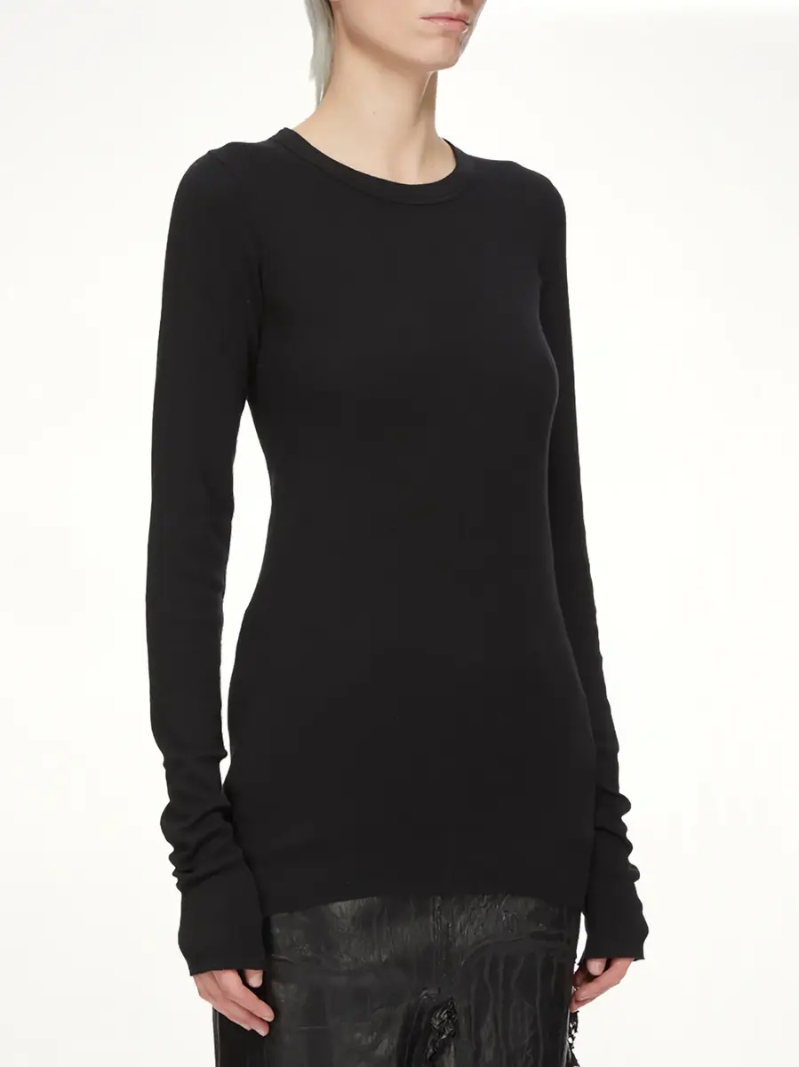 RICK OWENS DRKSHDW Basic LS T-shirt | Thumbnail 3 RICK OWENS DRKSHDW Basic LS T-shirt | Thumbnail 3