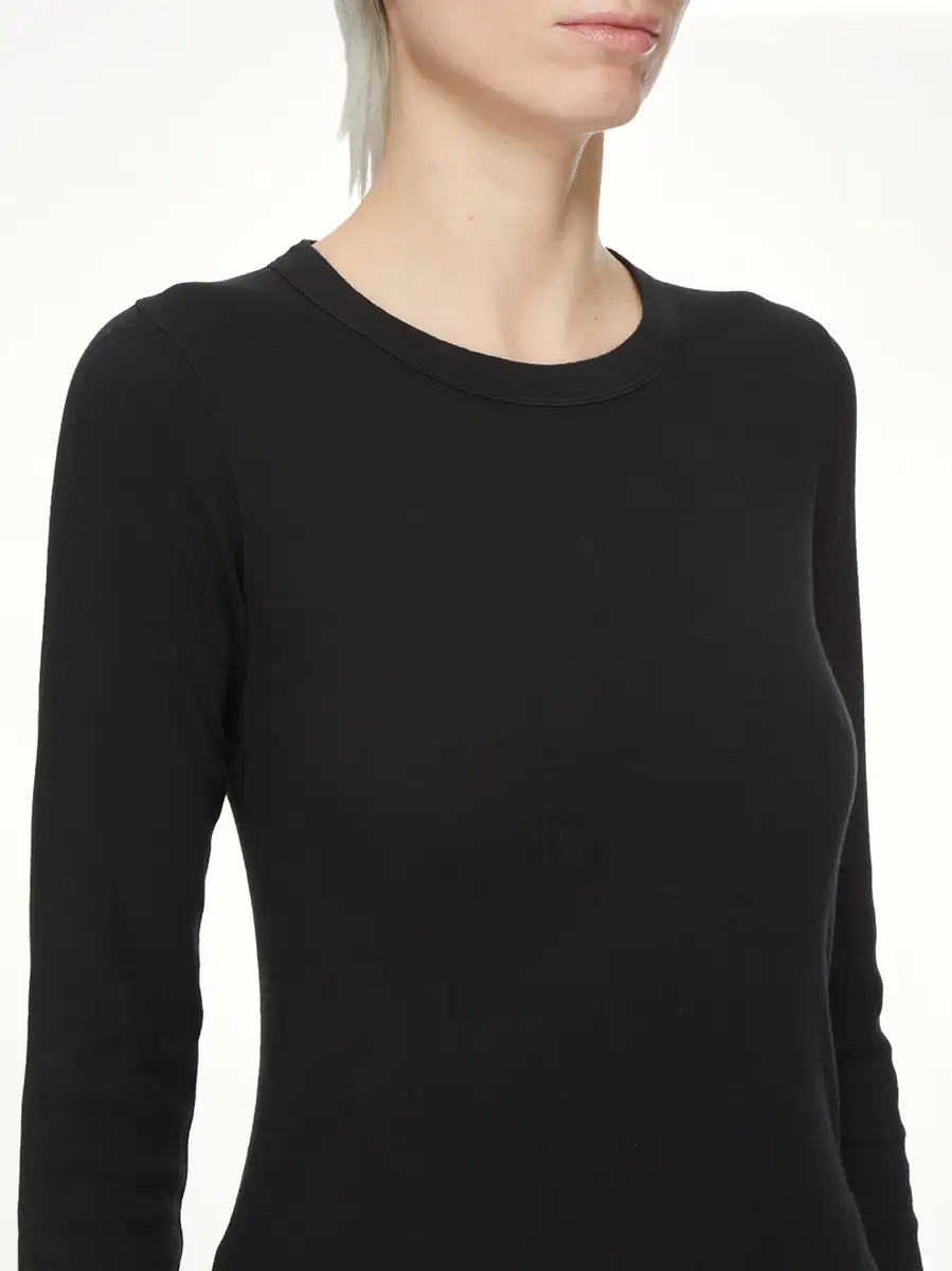 RICK OWENS DRKSHDW Basic LS T-shirt | Thumbnail 5 RICK OWENS DRKSHDW Basic LS T-shirt | Thumbnail 5