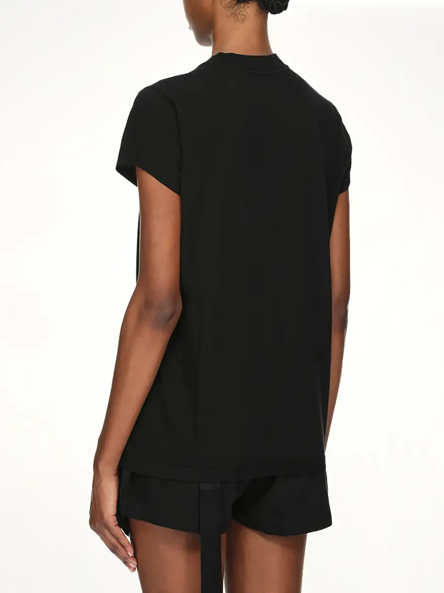RICK OWENS DRKSHDW Cotton Jersey Small Level T-shirt | Thumbnail 4 RICK OWENS DRKSHDW Cotton Jersey Small Level T-shirt | Thumbnail 4