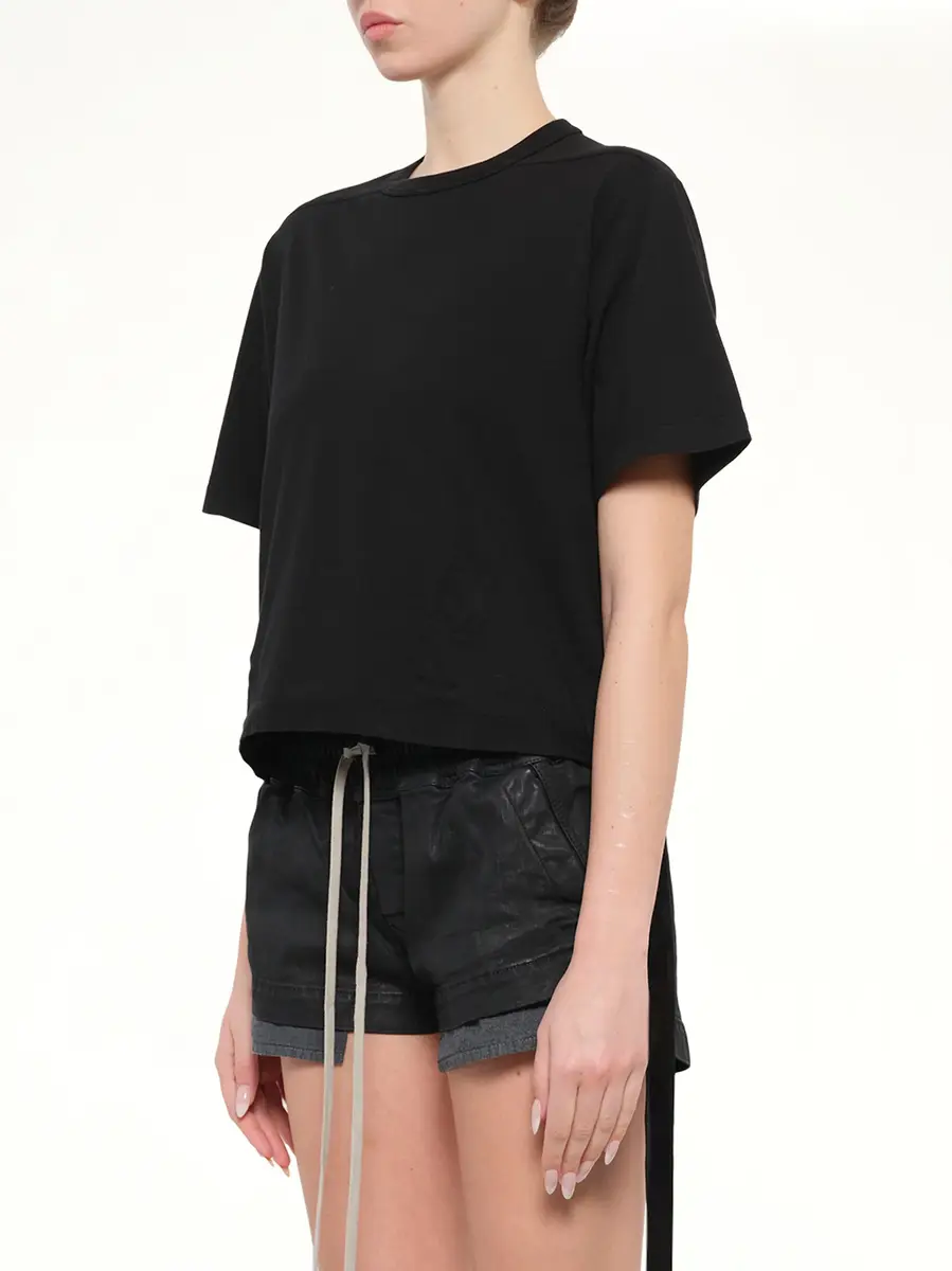 RICK OWENS DRKSHDW Basic SS T-shirt | Thumbnail 3 RICK OWENS DRKSHDW Basic SS T-shirt | Thumbnail 3
