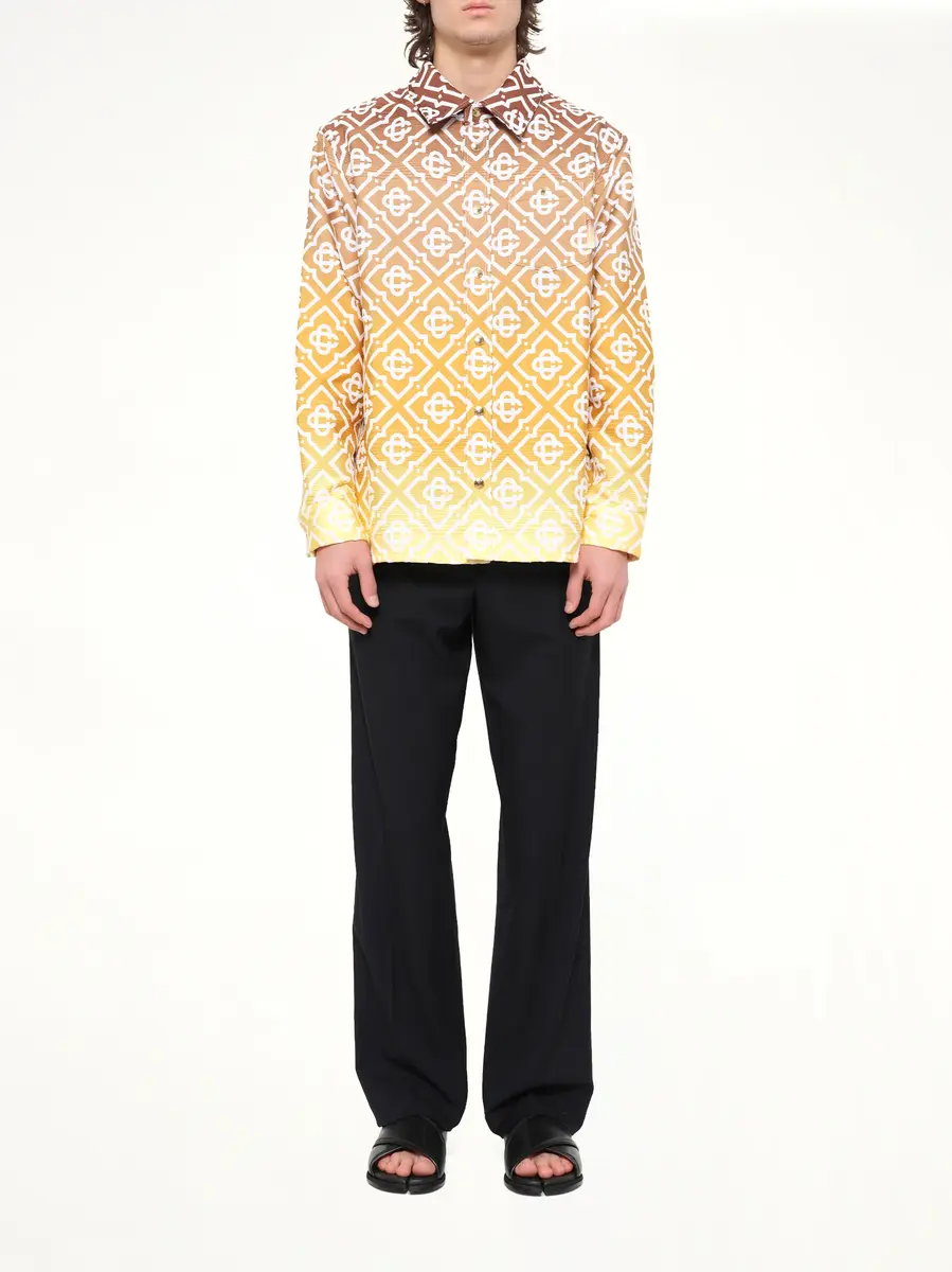 Casablanca Boucle Jacquard Monogram Shacket | Thumbnail 7 Casablanca Boucle Jacquard Monogram Shacket | Thumbnail 7