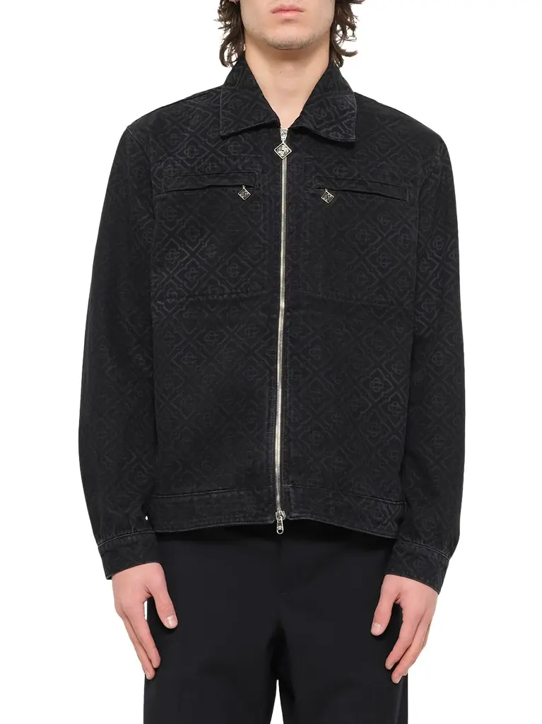 Casablanca Denim Monogram Jacket