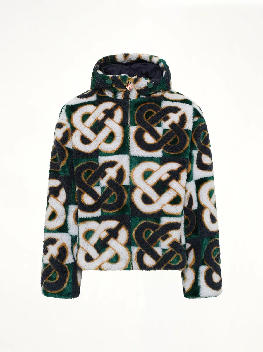 Casablanca Fleece Casablanca Monogram Jacket | Thumbnail 2 Casablanca Fleece Casablanca Monogram Jacket | Thumbnail 2