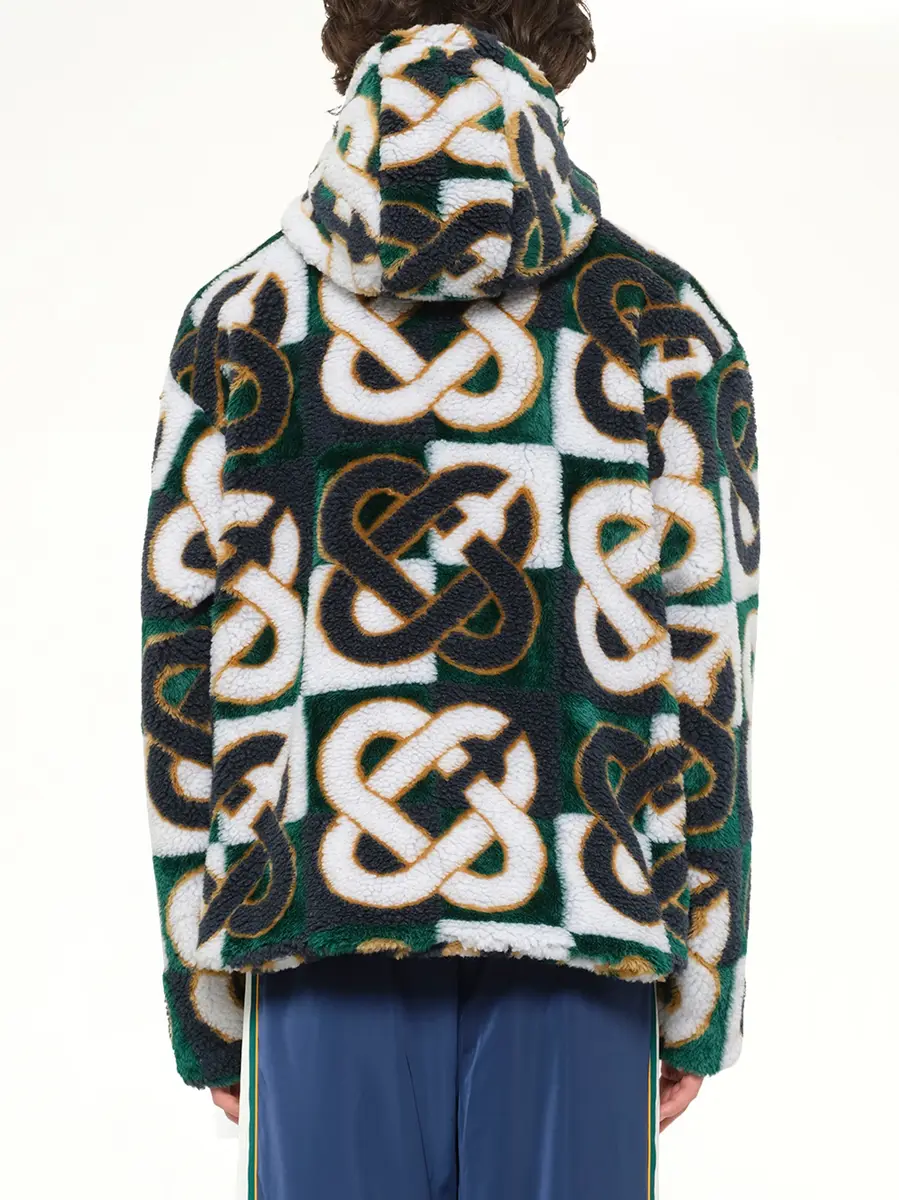 Casablanca Fleece Casablanca Monogram Jacket | Thumbnail 5 Casablanca Fleece Casablanca Monogram Jacket | Thumbnail 5