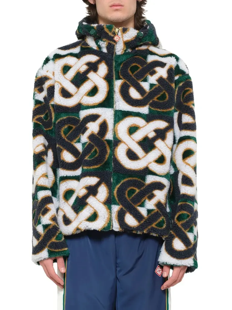 Casablanca Fleece Casablanca Monogram Jacket
