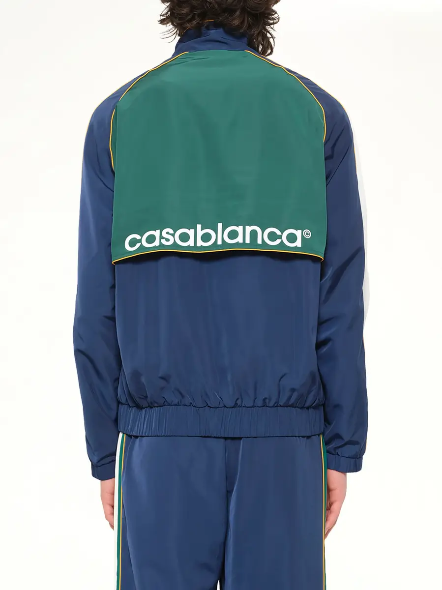 Casablanca CC Applique Colourblock Windbreaker Jacket | Thumbnail 5