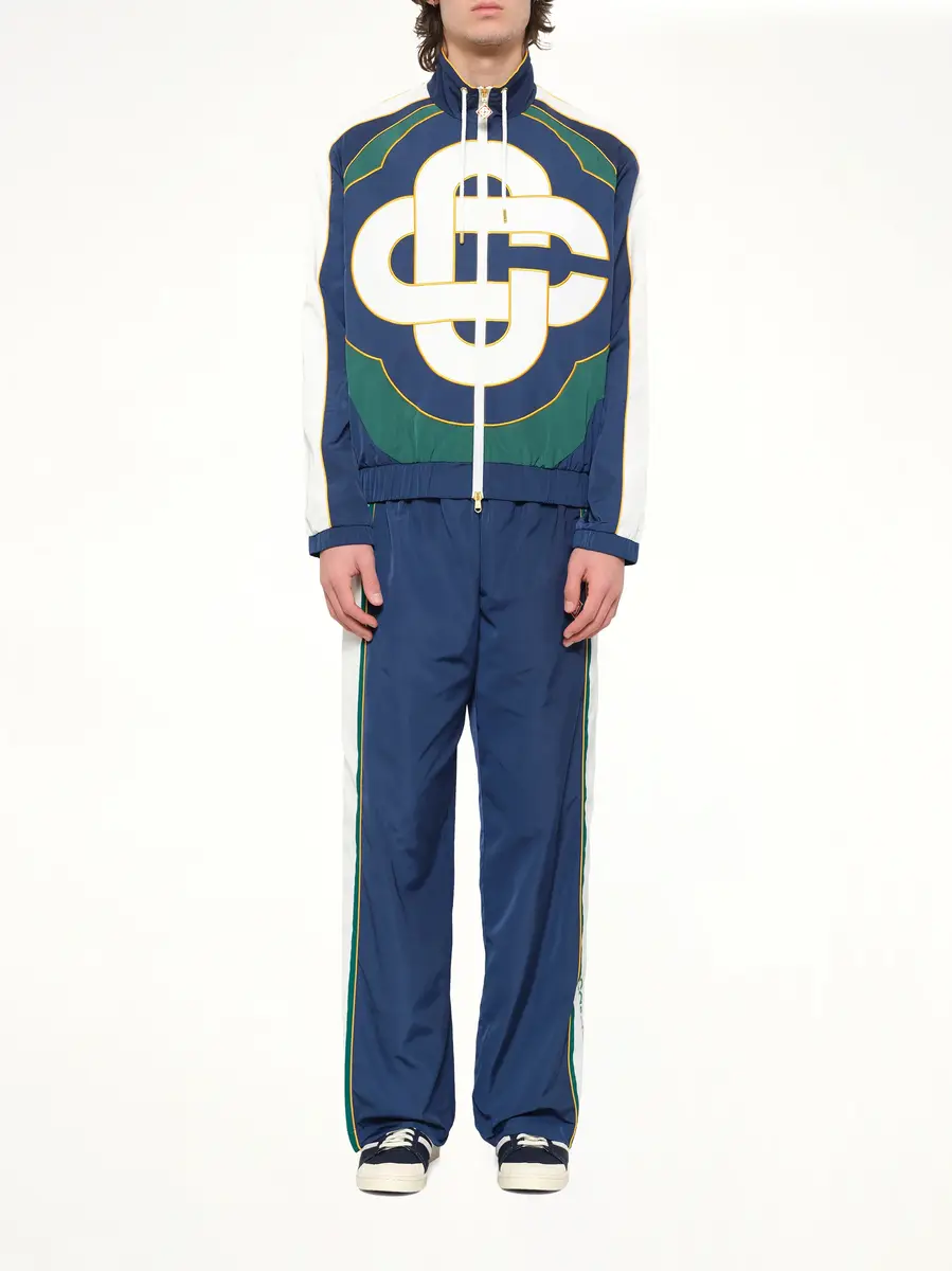 Casablanca CC Applique Colourblock Windbreaker Jacket | Thumbnail 7