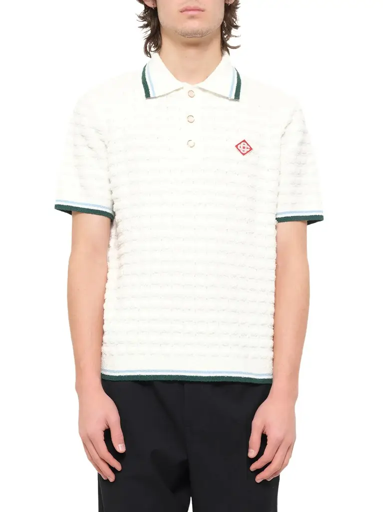 Boucle Short Sleeve Polo Boucle Short Sleeve Polo