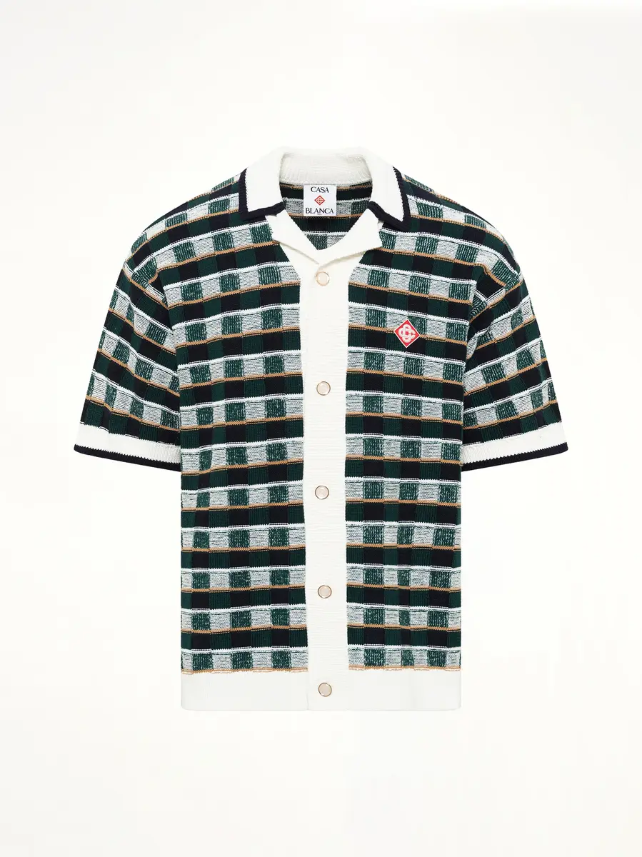 Casablanca Cotton Mosaic Shirt | Thumbnail 2 Casablanca Cotton Mosaic Shirt | Thumbnail 2
