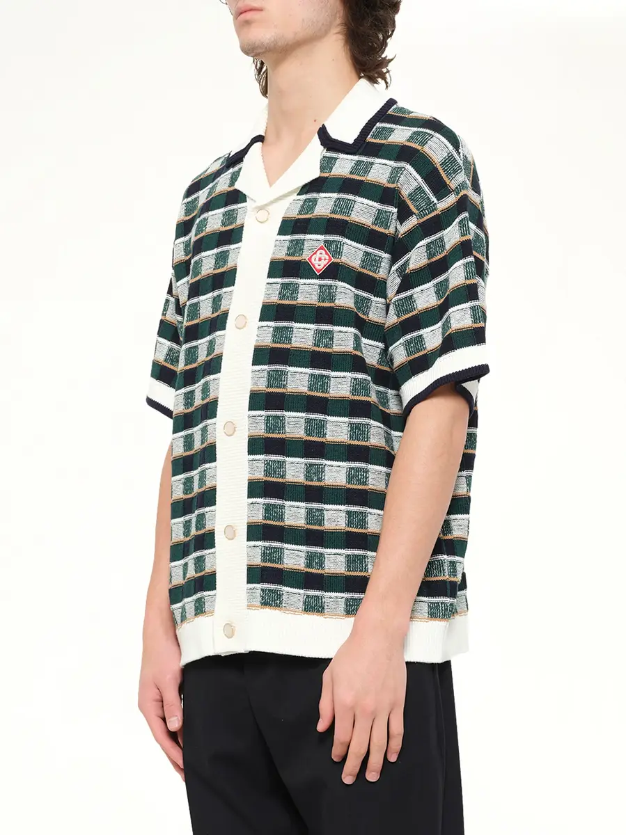 Casablanca Cotton Mosaic Shirt | Thumbnail 3 Casablanca Cotton Mosaic Shirt | Thumbnail 3