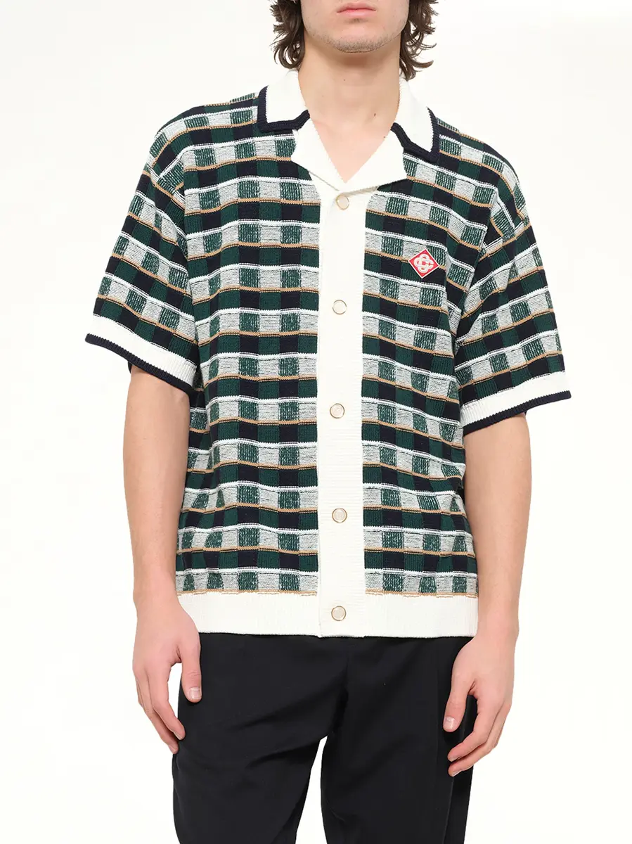 Casablanca Cotton Mosaic Shirt | Thumbnail 6 Casablanca Cotton Mosaic Shirt | Thumbnail 6