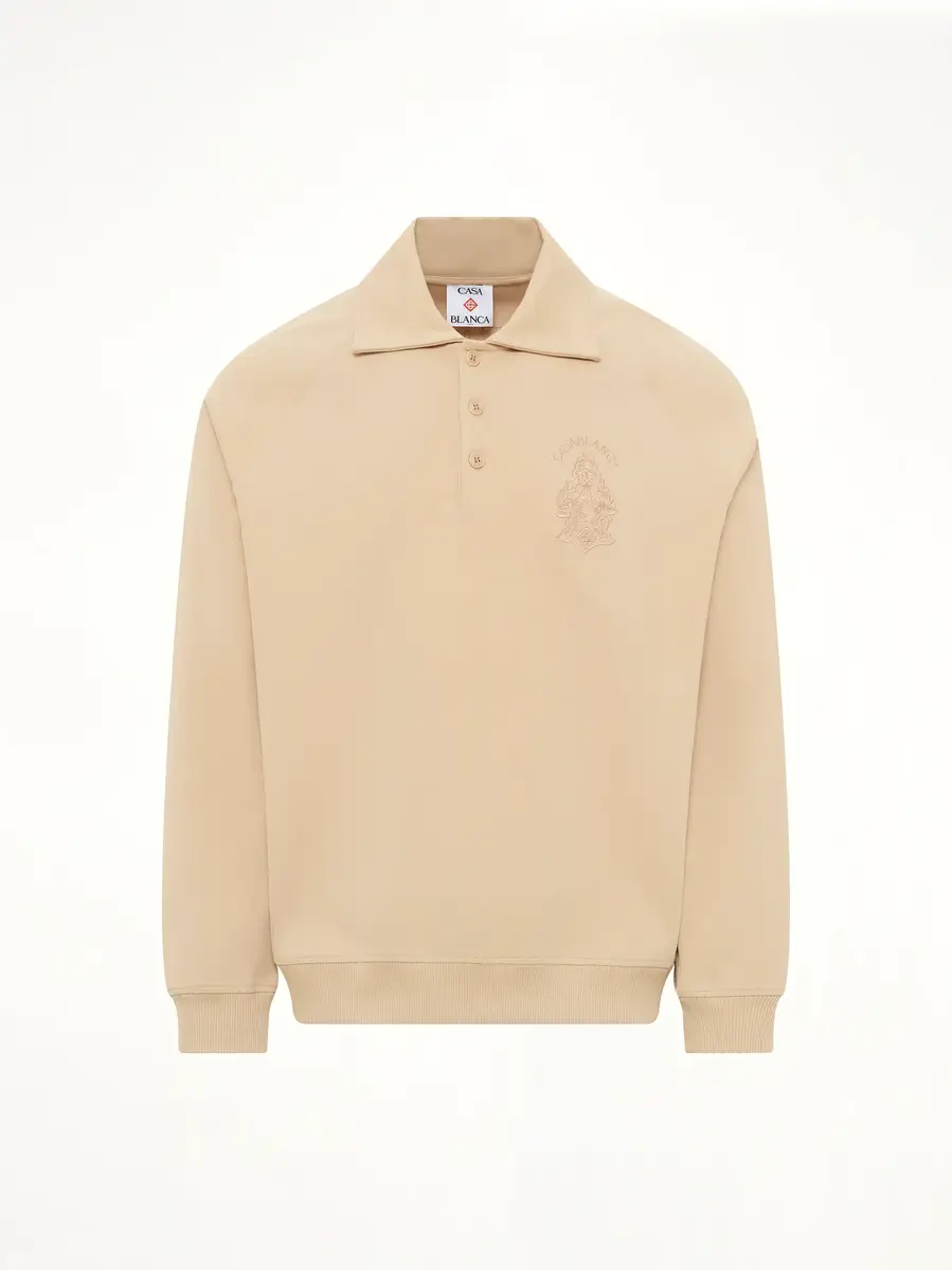Casablanca Punto Collared Sweatshirt | Thumbnail 2 Casablanca Punto Collared Sweatshirt | Thumbnail 2