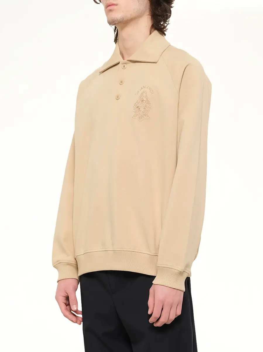 Casablanca Punto Collared Sweatshirt | Thumbnail 3 Casablanca Punto Collared Sweatshirt | Thumbnail 3