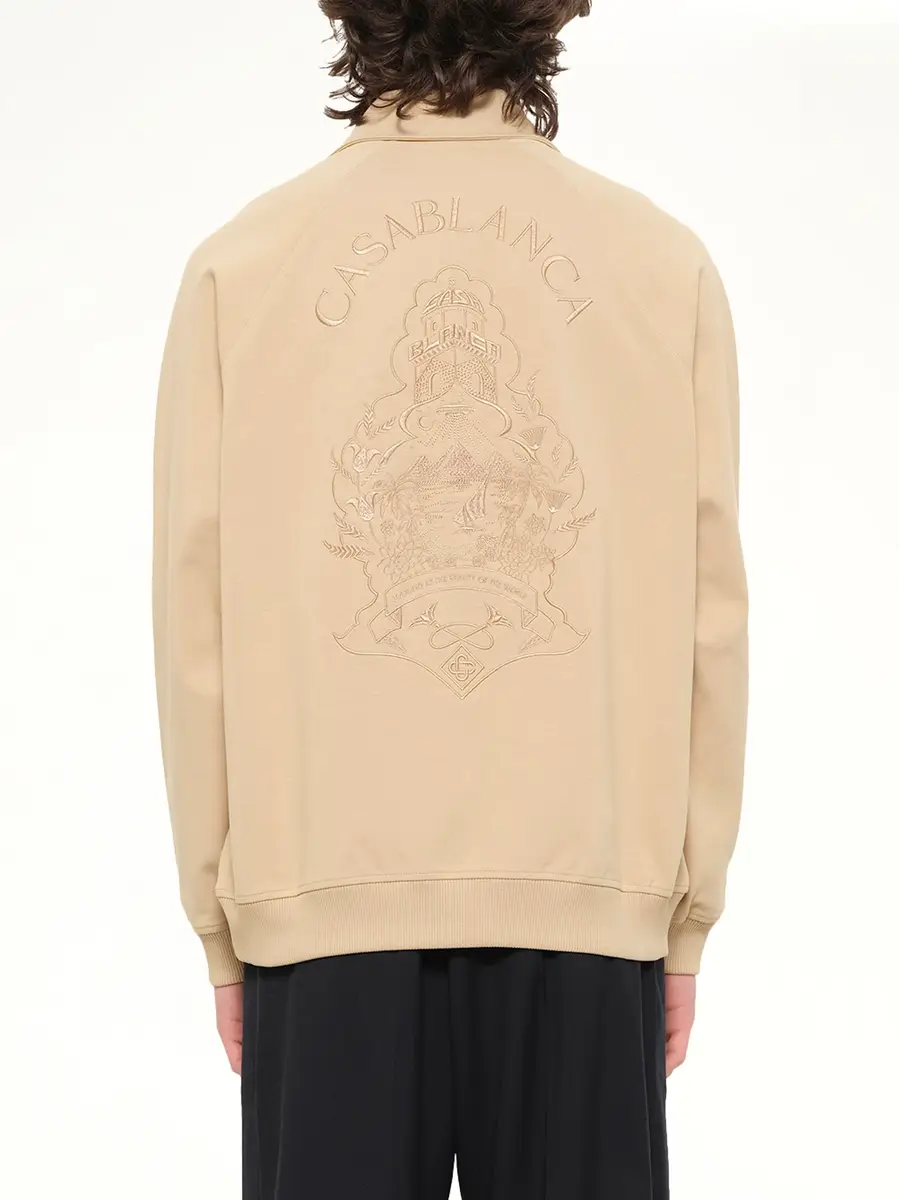 Casablanca Punto Collared Sweatshirt | Thumbnail 5 Casablanca Punto Collared Sweatshirt | Thumbnail 5