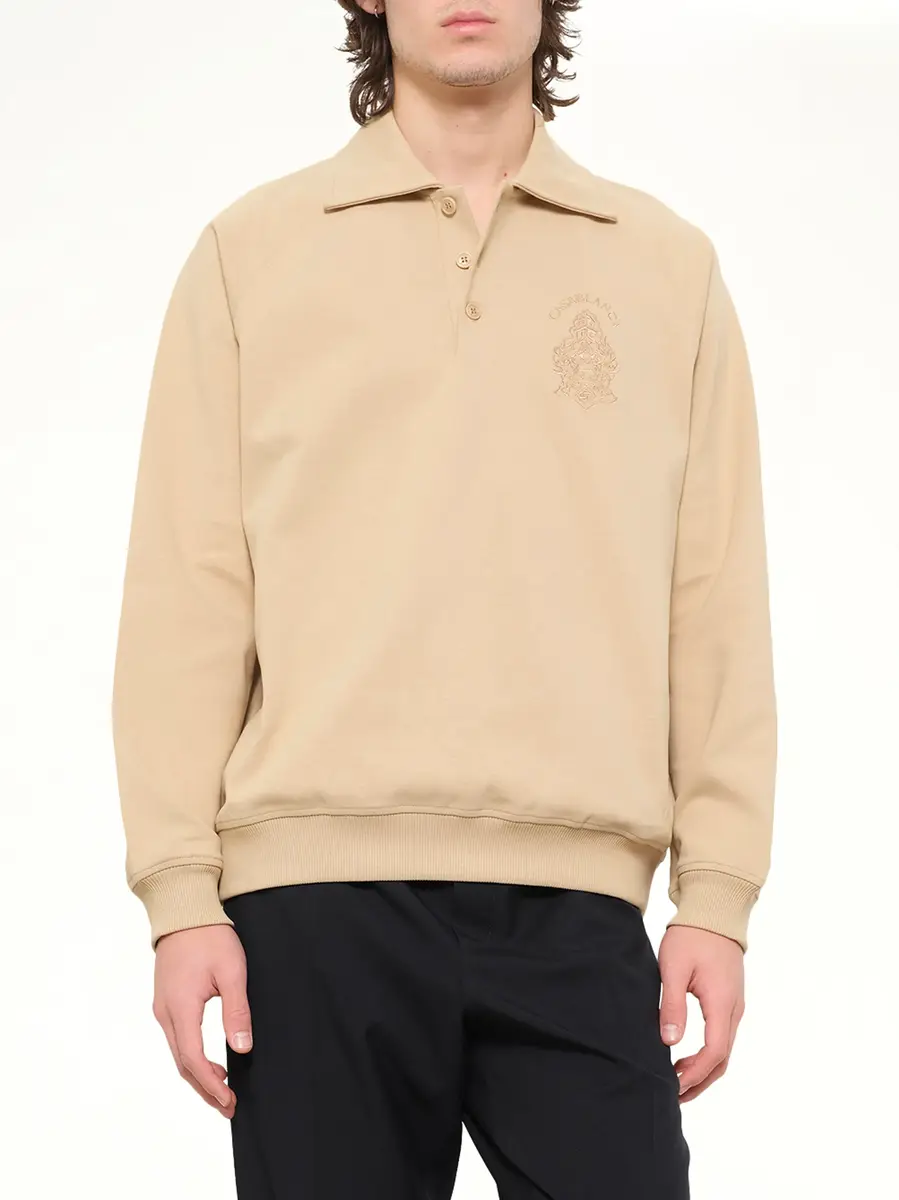 Casablanca Punto Collared Sweatshirt | Thumbnail 6 Casablanca Punto Collared Sweatshirt | Thumbnail 6