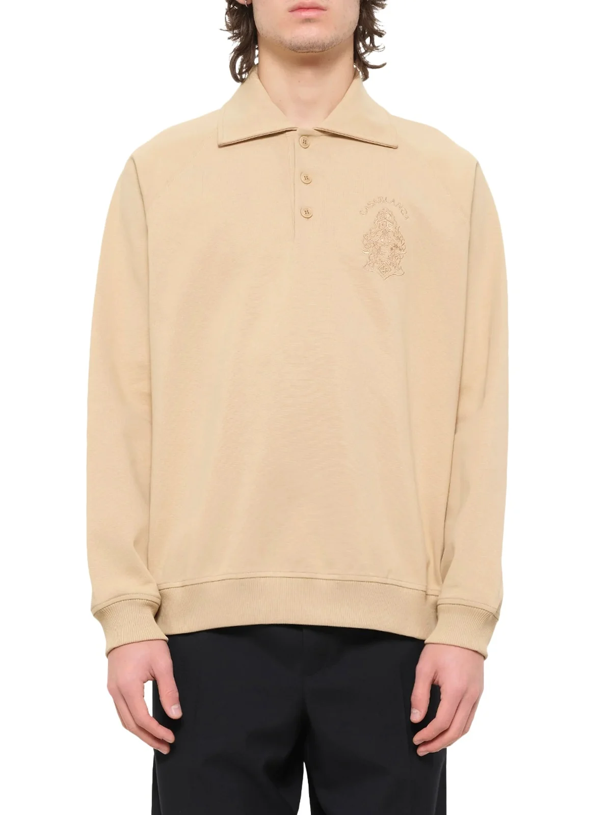Casablanca Punto Collared Sweatshirt