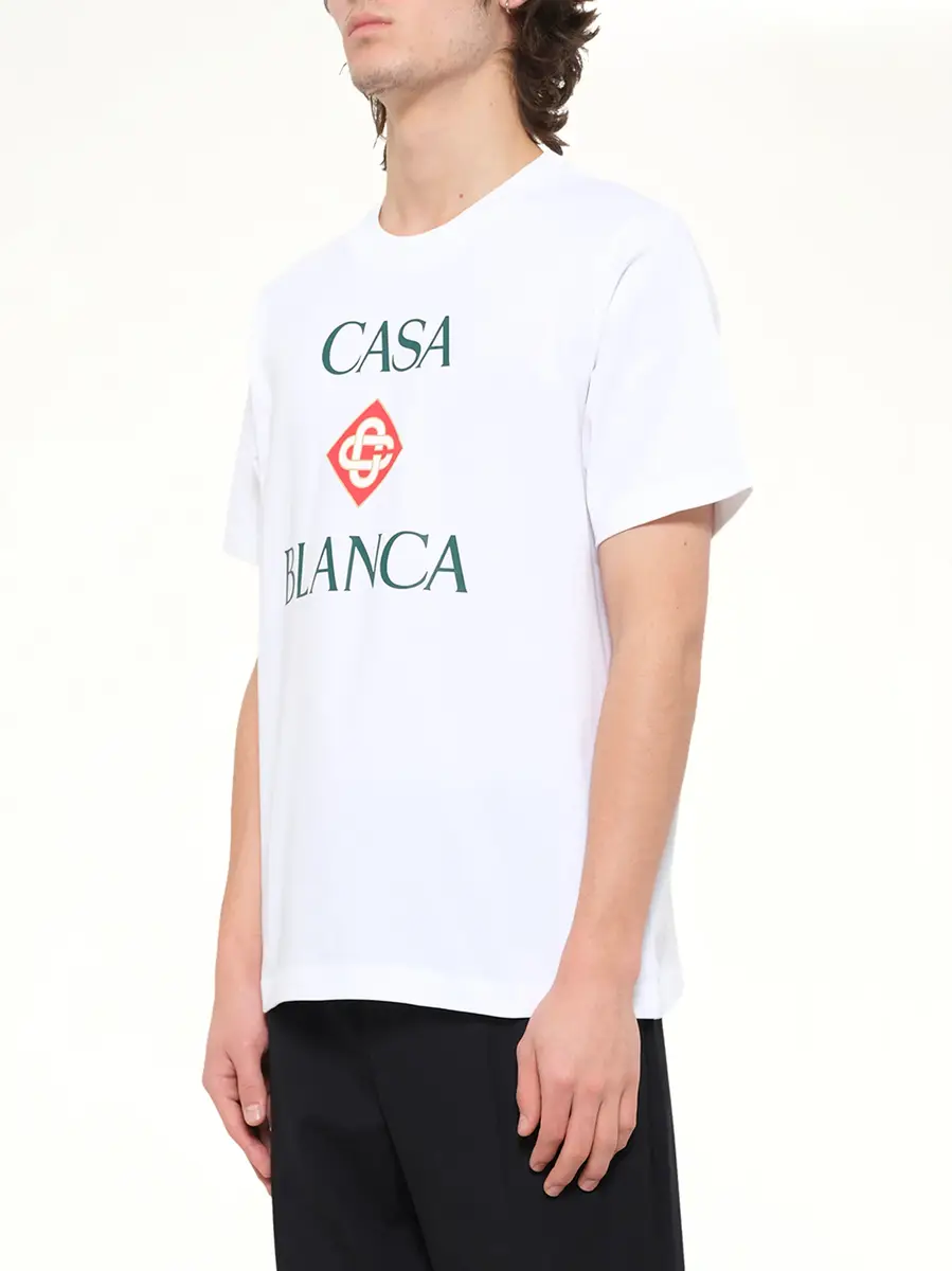Casablanca Casablanca Stacked Classic T-shirt | Thumbnail 3 Casablanca Casablanca Stacked Classic T-shirt | Thumbnail 3