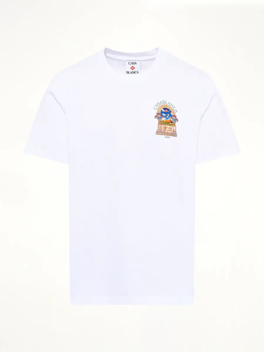 Casablanca Egyptian Arch Classic T-shirt | Thumbnail 2