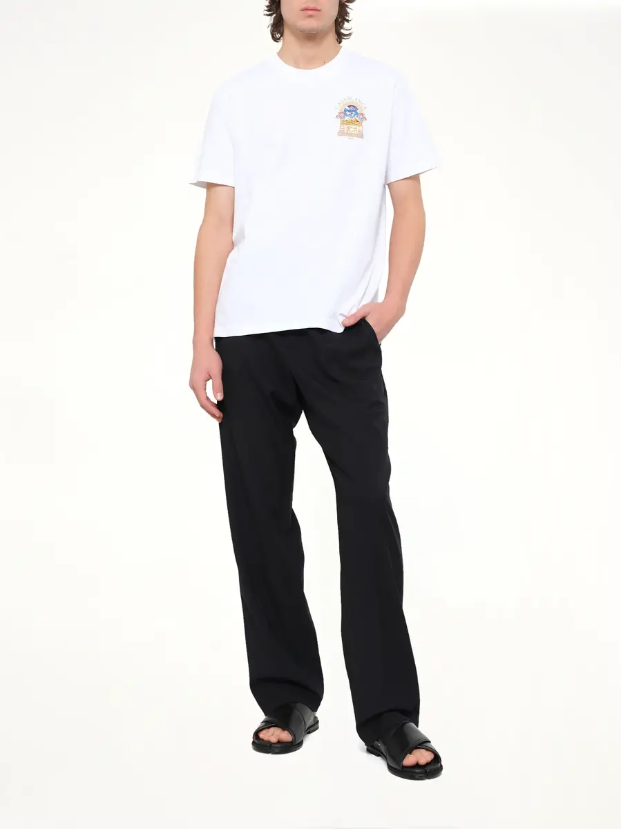 Casablanca Egyptian Arch Classic T-shirt | Thumbnail 4