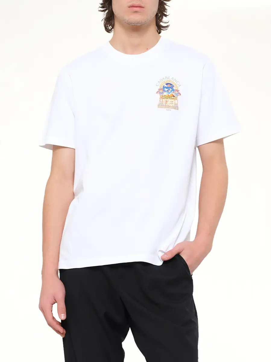 Casablanca Egyptian Arch Classic T-shirt | Thumbnail 6