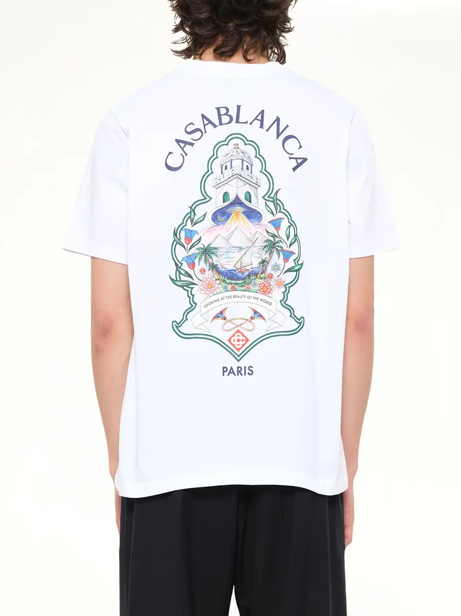 Casablanca Hotel Emblem Classic T-shirt | Thumbnail 5 Casablanca Hotel Emblem Classic T-shirt | Thumbnail 5