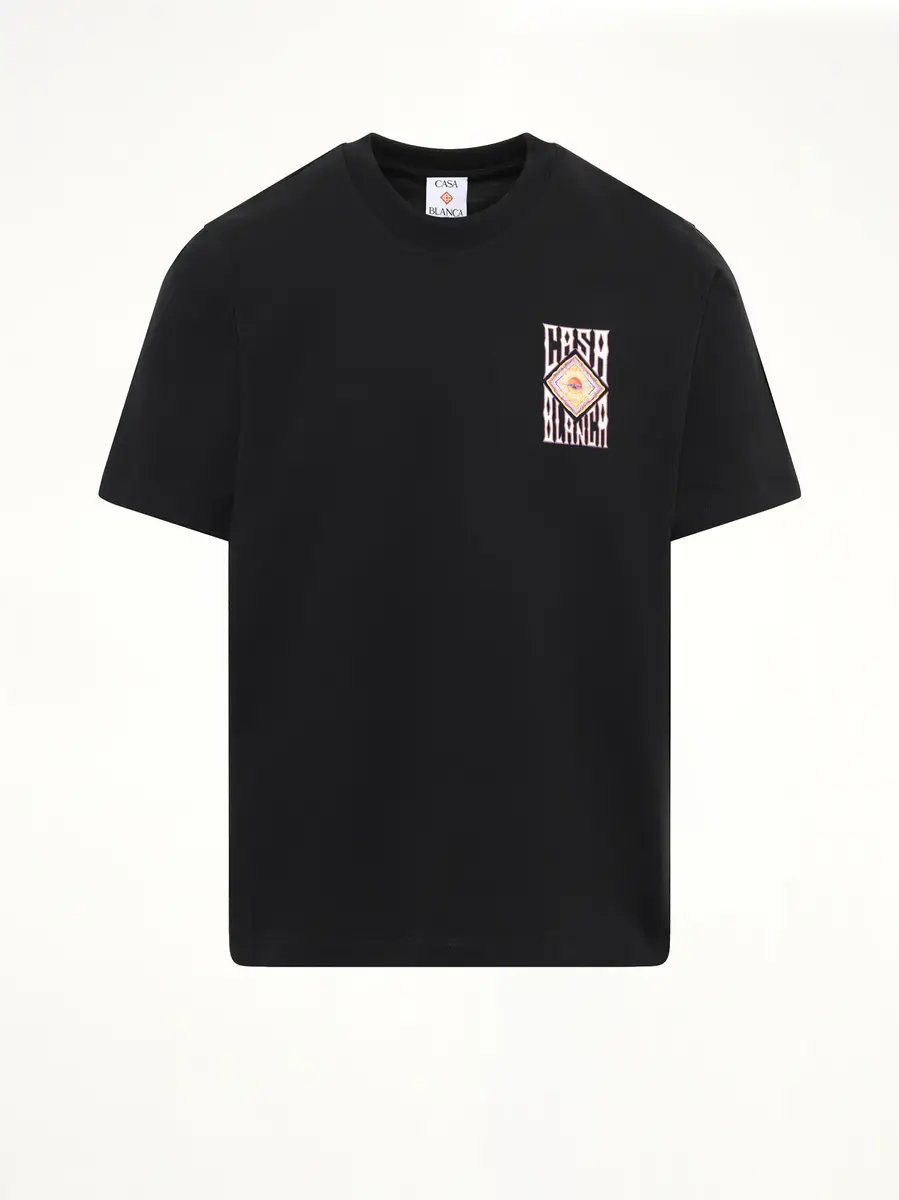 Casablanca Hermons Mirage Printed Classic T-shirt | Thumbnail 2