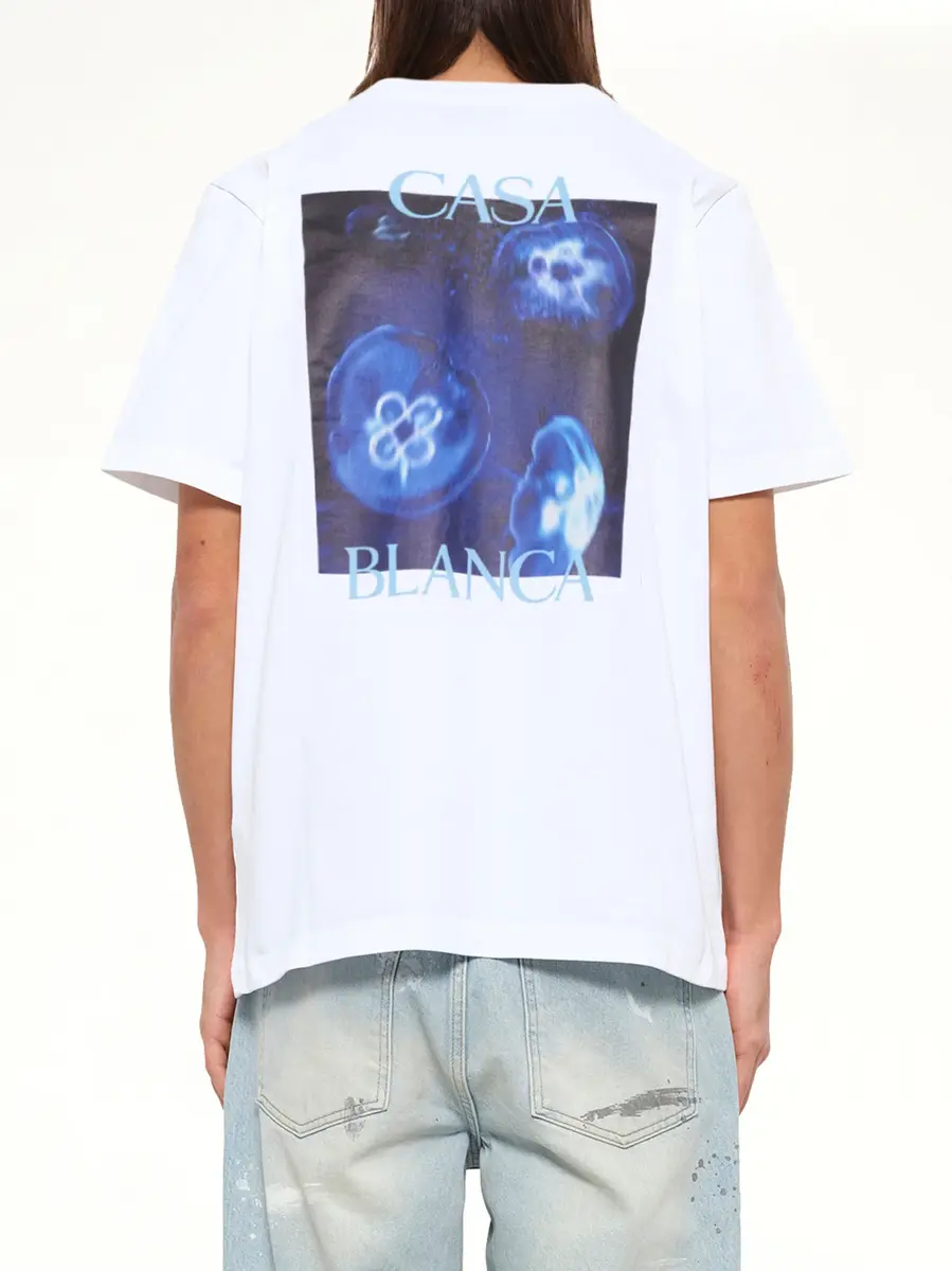 Casablanca Meduse Sportif Printed Classic T-shirt | Thumbnail 5 Casablanca Meduse Sportif Printed Classic T-shirt | Thumbnail 5