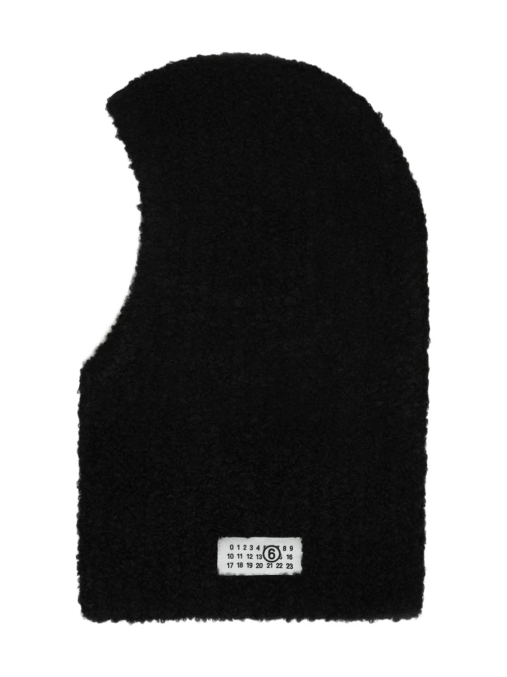 MM6 MAISON MARGIELA Logo Patch Boucle Hood