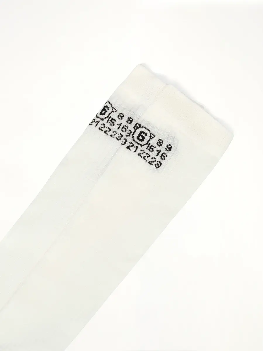 MM6 MAISON MARGIELA Mm6 Logo Socks | Thumbnail 3