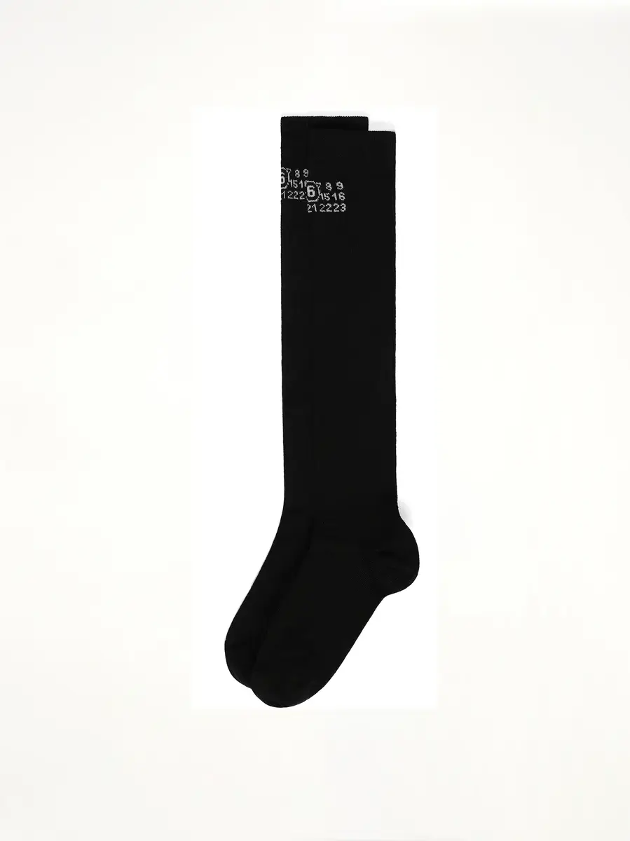 MM6 MAISON MARGIELA Mm6 Logo Socks | Thumbnail 2