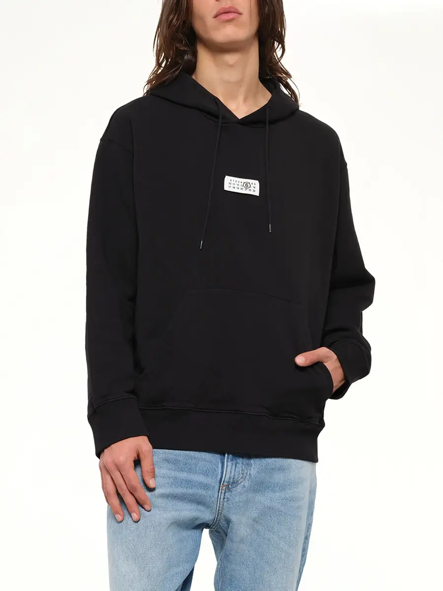 MM6 MAISON MARGIELA Mm6 Patch Hoodie | Thumbnail 6 MM6 MAISON MARGIELA Mm6 Patch Hoodie | Thumbnail 6