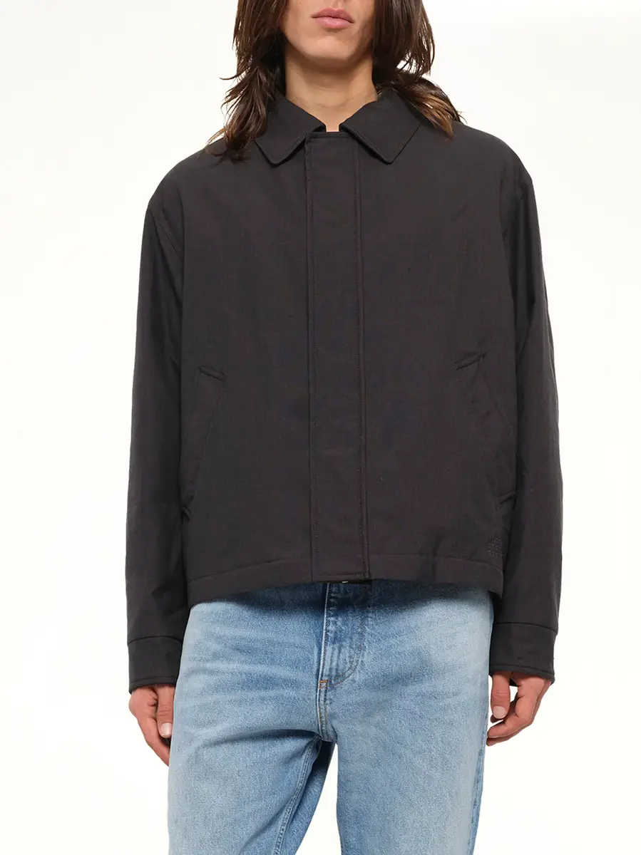 MM6 MAISON MARGIELA Wool Shirting Jacket in Anthracite | Thumbnail 6 MM6 MAISON MARGIELA Wool Shirting Jacket in Anthracite | Thumbnail 6