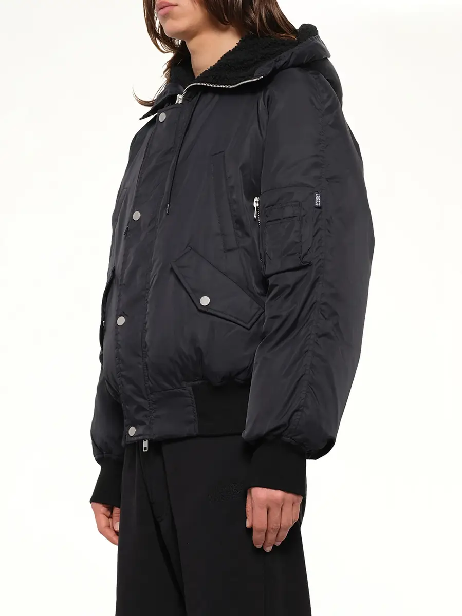 MM6 MAISON MARGIELA Nylon Utility Jacket | Thumbnail 3 MM6 MAISON MARGIELA Nylon Utility Jacket | Thumbnail 3