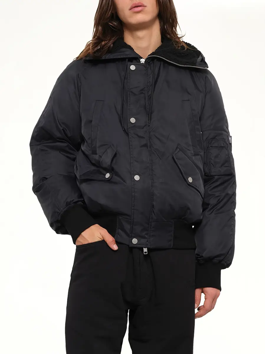MM6 MAISON MARGIELA Nylon Utility Jacket | Thumbnail 6 MM6 MAISON MARGIELA Nylon Utility Jacket | Thumbnail 6