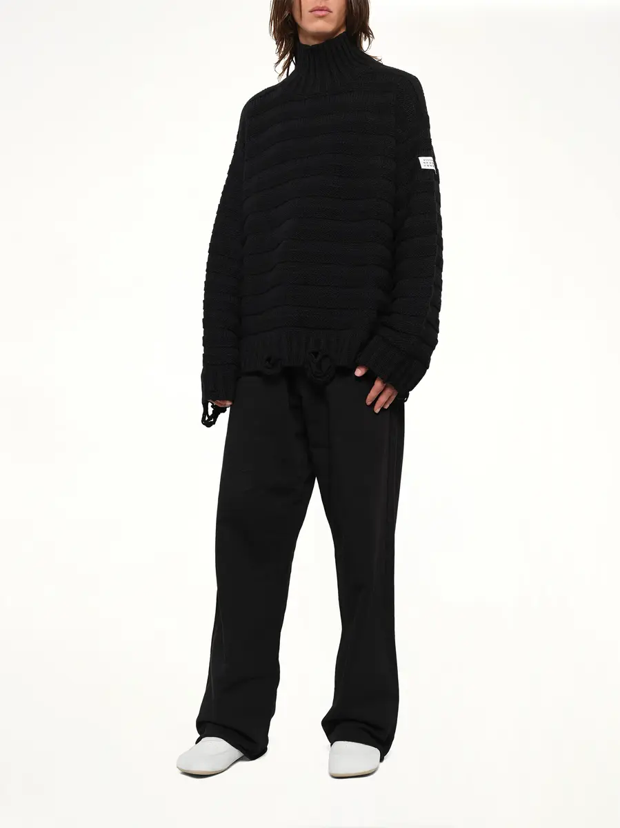 MM6 MAISON MARGIELA Gauge 3 Turtleneck | Thumbnail 4 MM6 MAISON MARGIELA Gauge 3 Turtleneck | Thumbnail 4
