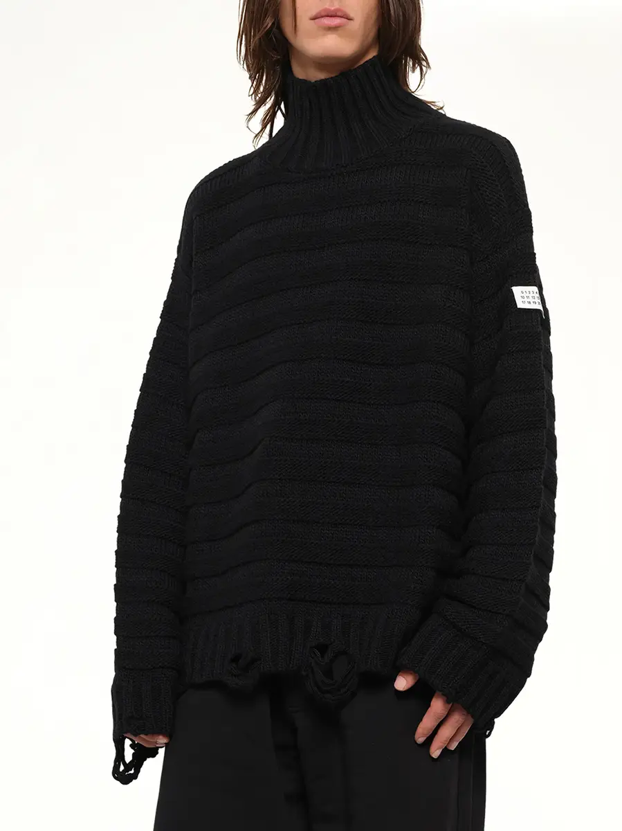 MM6 MAISON MARGIELA Gauge 3 Turtleneck | Thumbnail 6 MM6 MAISON MARGIELA Gauge 3 Turtleneck | Thumbnail 6