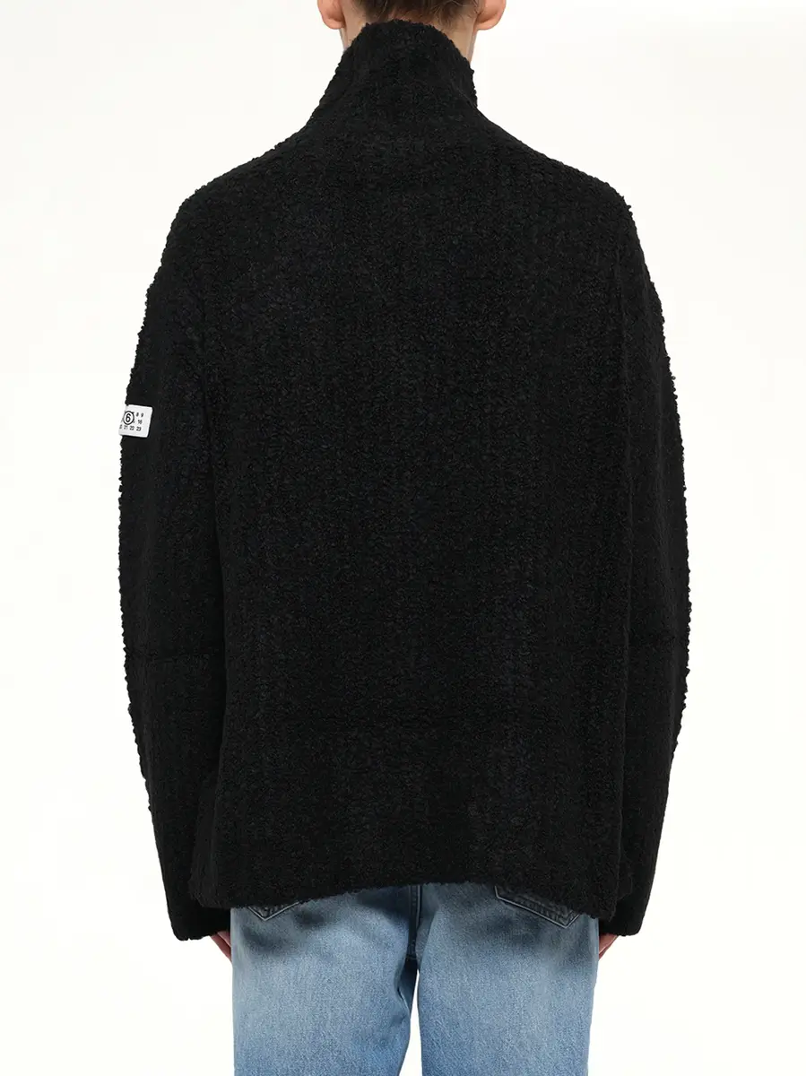 MM6 MAISON MARGIELA Boucle Knit Turtleneck | Thumbnail 5
