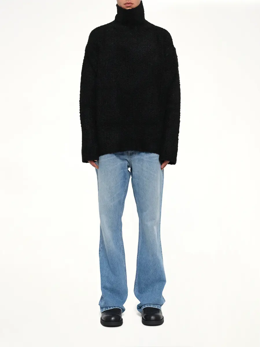 MM6 MAISON MARGIELA Boucle Knit Turtleneck | Thumbnail 7