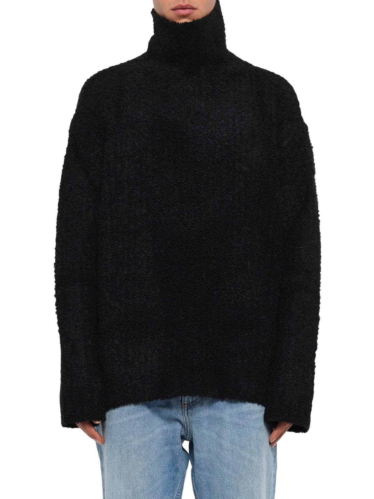 MM6 MAISON MARGIELA Boucle Knit Turtleneck