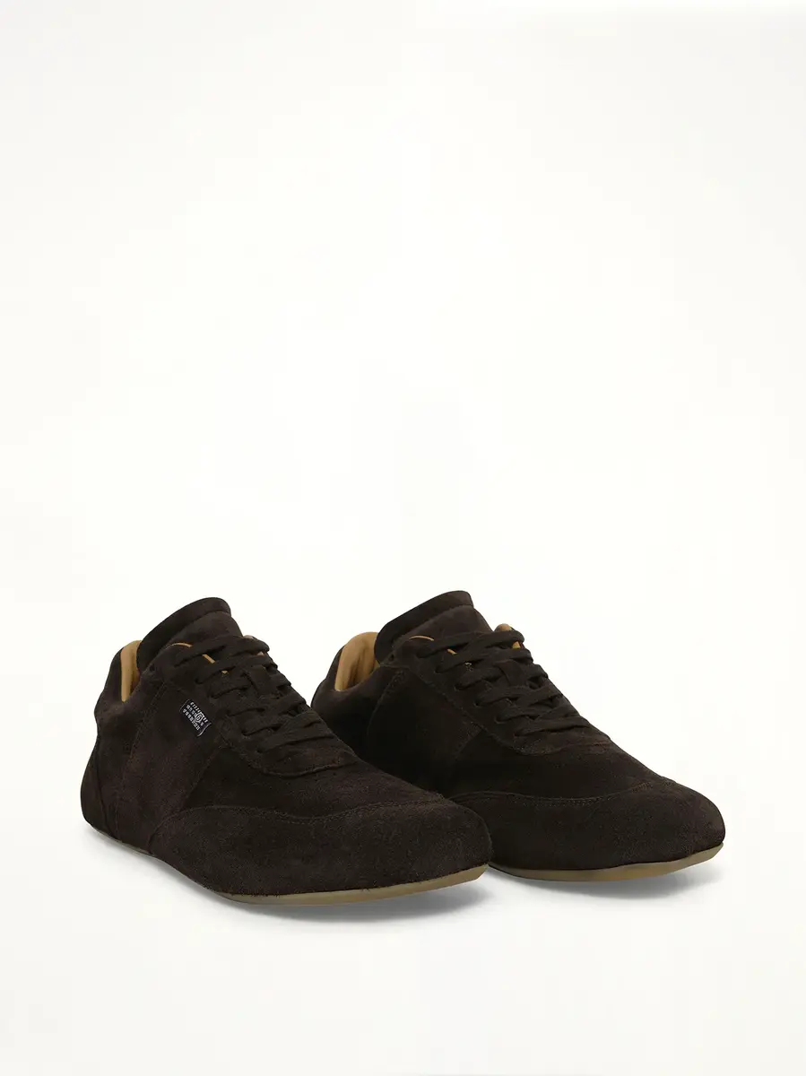 MM6 MAISON MARGIELA Anatomic Sneaker in Coffee Bean | Thumbnail 2 MM6 MAISON MARGIELA Anatomic Sneaker in Coffee Bean | Thumbnail 2