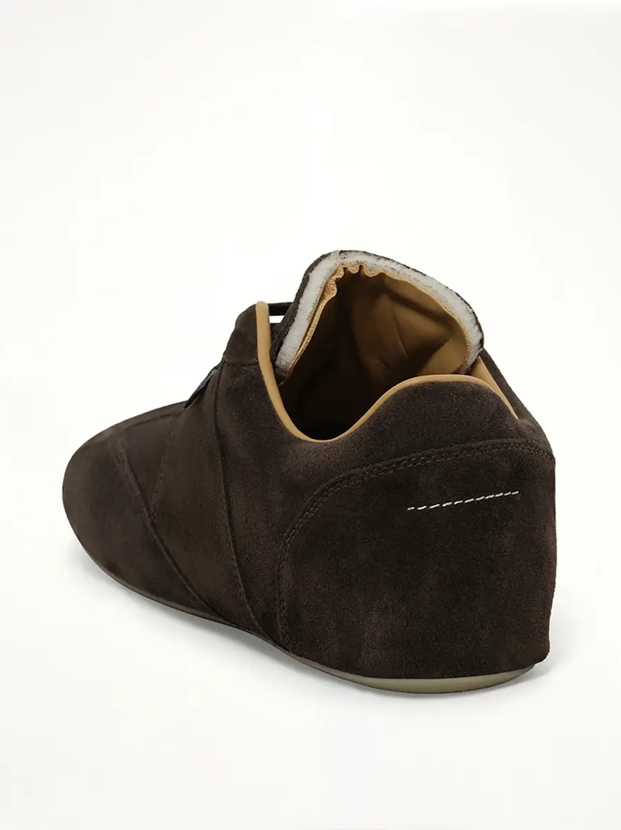 MM6 MAISON MARGIELA Anatomic Sneaker in Coffee Bean | Thumbnail 3 MM6 MAISON MARGIELA Anatomic Sneaker in Coffee Bean | Thumbnail 3