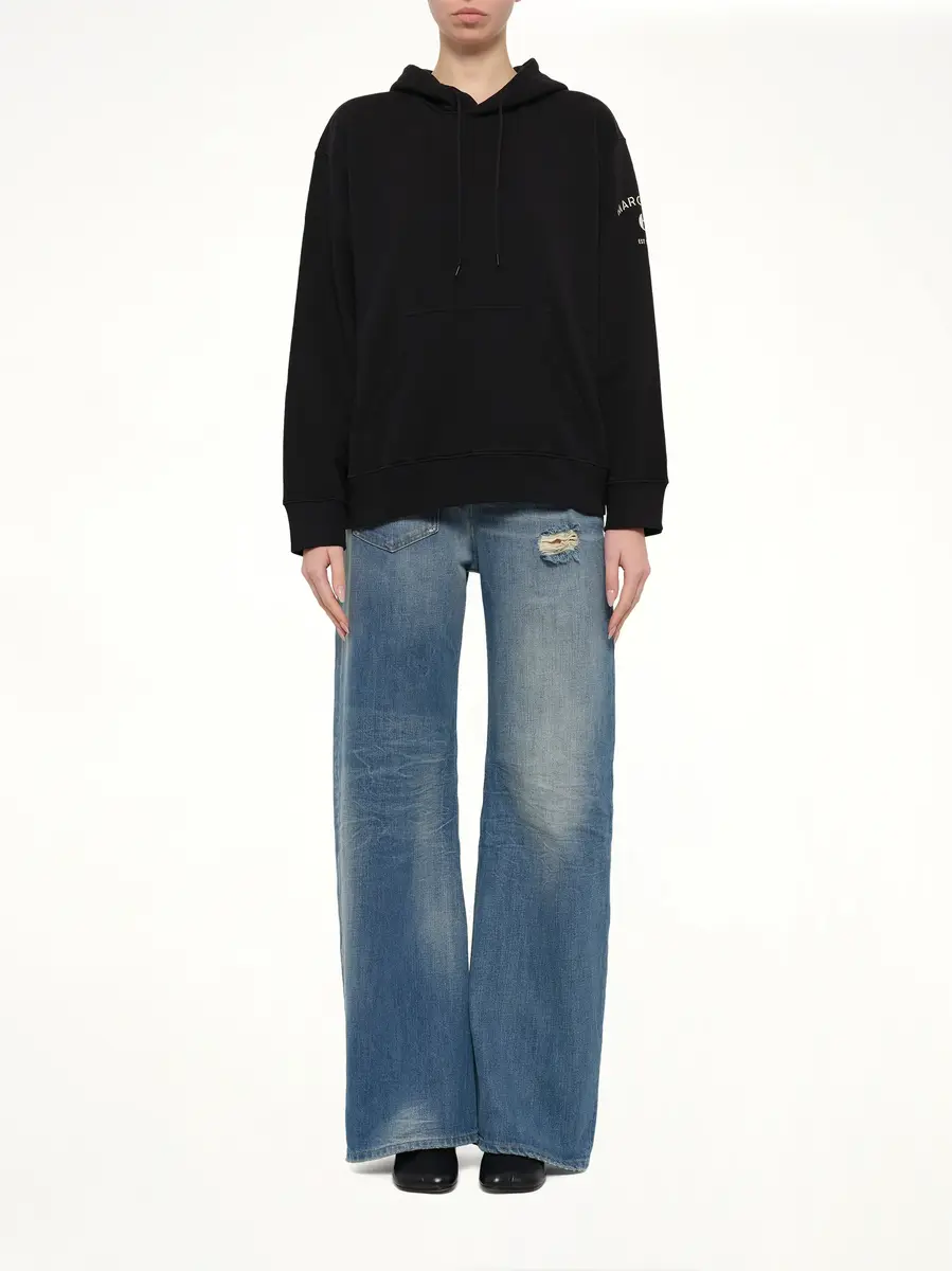 MM6 MAISON MARGIELA Sleeve Logo Hoodie | Thumbnail 7 MM6 MAISON MARGIELA Sleeve Logo Hoodie | Thumbnail 7