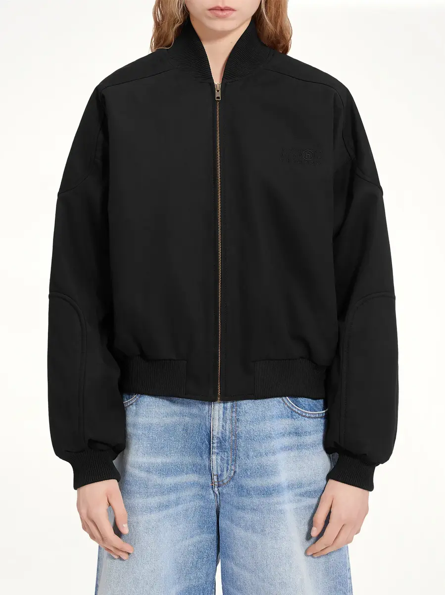 MM6 MAISON MARGIELA Light Bomber Jacket | Thumbnail 7 MM6 MAISON MARGIELA Light Bomber Jacket | Thumbnail 7