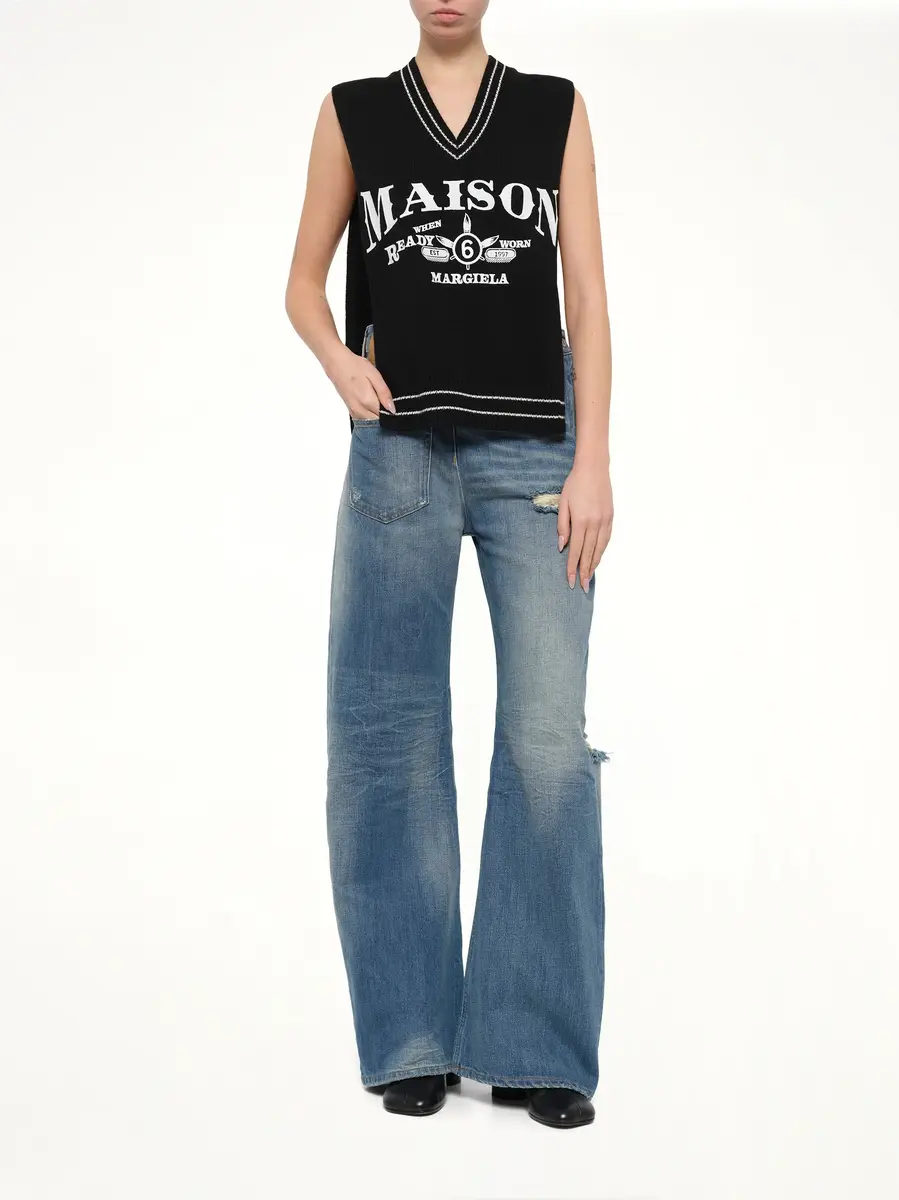 MM6 MAISON MARGIELA Varsity Stole | Thumbnail 4 MM6 MAISON MARGIELA Varsity Stole | Thumbnail 4