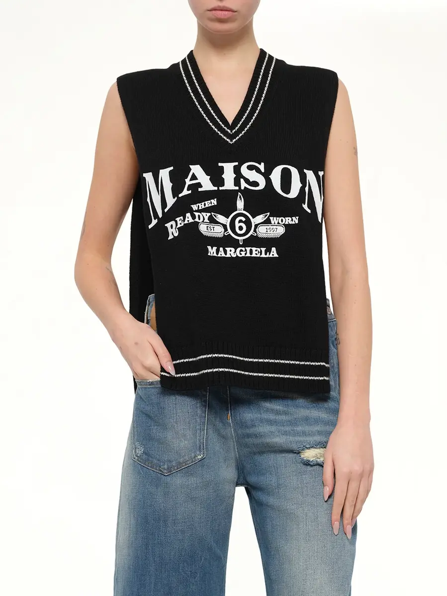 MM6 MAISON MARGIELA Varsity Stole | Thumbnail 6 MM6 MAISON MARGIELA Varsity Stole | Thumbnail 6