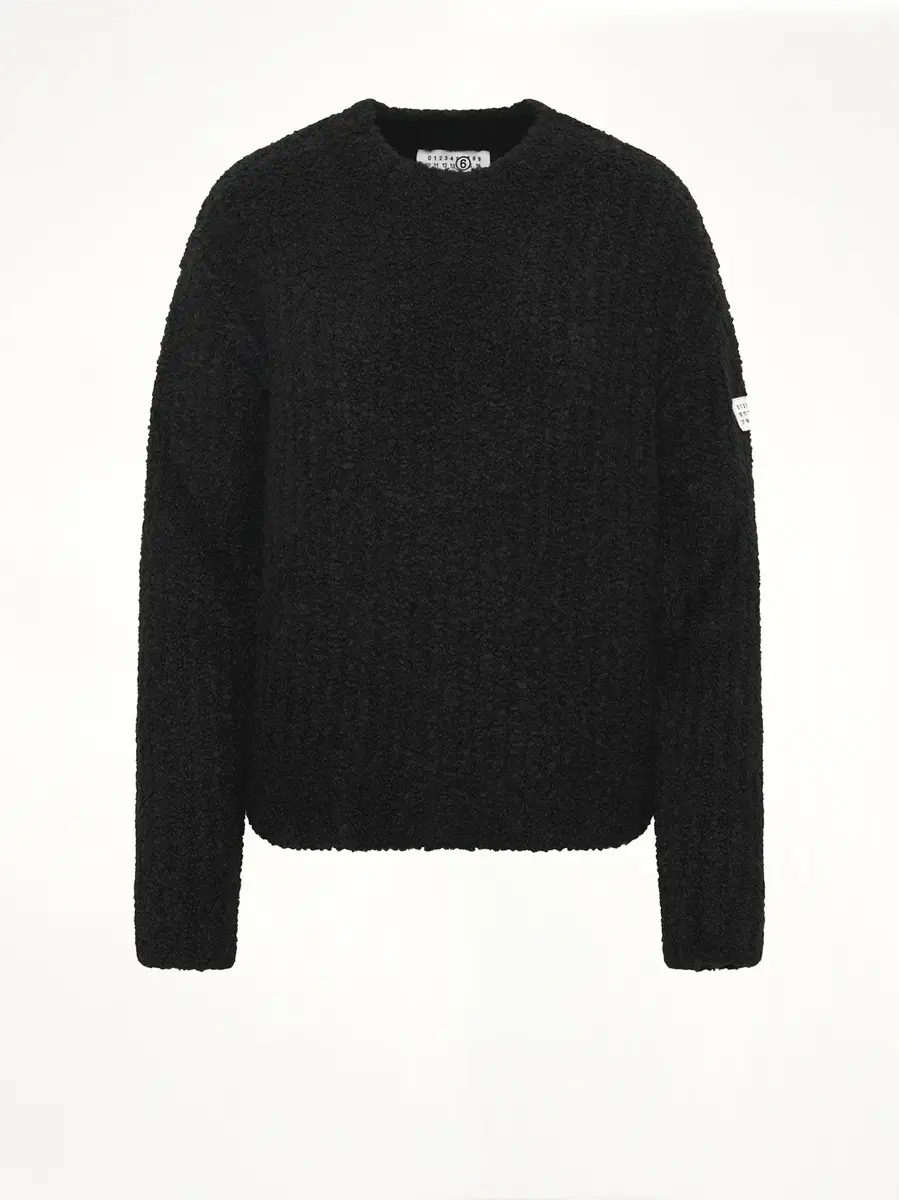 MM6 MAISON MARGIELA Boucle Knit Sweater | Thumbnail 2 MM6 MAISON MARGIELA Boucle Knit Sweater | Thumbnail 2