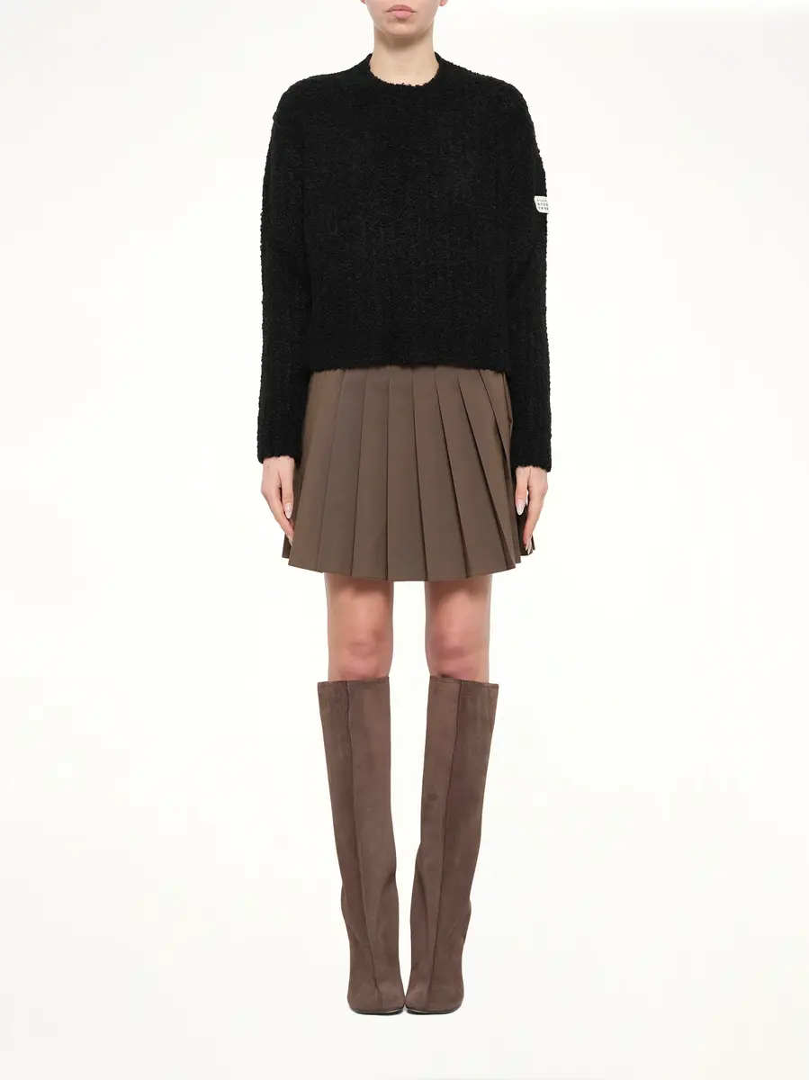MM6 MAISON MARGIELA Boucle Knit Sweater | Thumbnail 7 MM6 MAISON MARGIELA Boucle Knit Sweater | Thumbnail 7